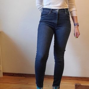 The stunner high rise Mother jeans